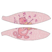 Roze kat met Violin Basketbal (Panelen)