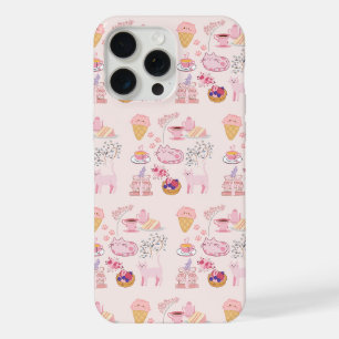 Roze Katjes Gemakzucht iPhone 15 Pro Max Hoesje