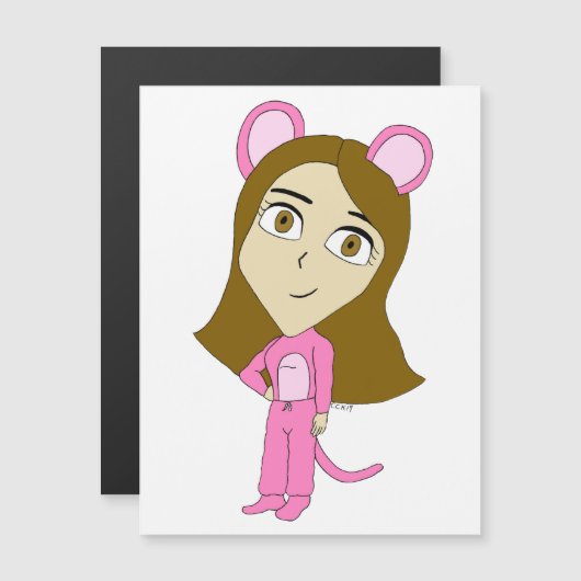 roze katster (Voorkant / Achterkant)