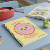 Roze Kawaii Smart Cookie Notitieboek