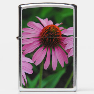 Roze Kegel Bloem Zippo Aansteker