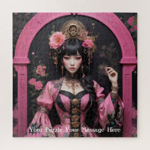 Roze Keizerin van de Vlinderwereld Legpuzzel