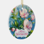 Roze Keramisch Ornament (Rechts)