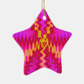 roze keramisch ornament (Rechts)