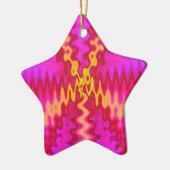 roze keramisch ornament (Links)