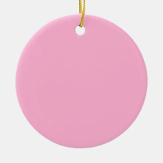 Roze Keramisch Ornament