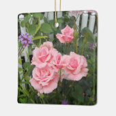Roze keramische siersteen keramisch ornament (Links)