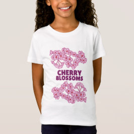 Roze kersbloesems t-shirt