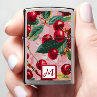 roze kersen Pop Monogram