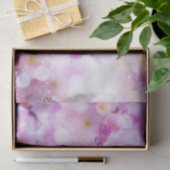 Roze Kersenbloesem Bloemen Foto Tissuepapier (Geschenk)