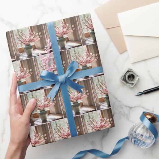 Roze Kersenbloesem Boeket Cadeaupapier (Geschenken)