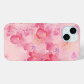 roze kersenbloesem Case-Mate iPhone case (Achterkant (horizontaal))