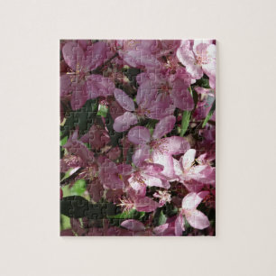 Roze Kersenbloesem fotografie Legpuzzel