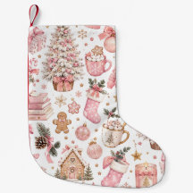Roze Kerst Esthetisch Kerstpatroon