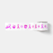 Roze kerst met lint (Voorkant)