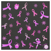 Roze kerst met lint stof (Close Up)