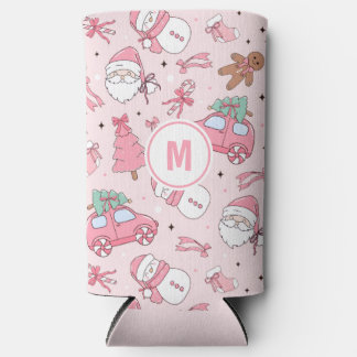 Roze kerst naadloos personaliseerbaar