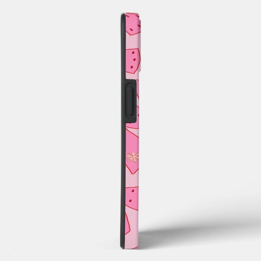 Roze kerstbogen Case-Mate iPhone case (Achterkant / Rechts)