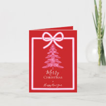 Roze kerstboom