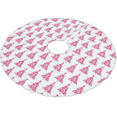 Roze kerstboom kerstboom rok (Gekanteld)