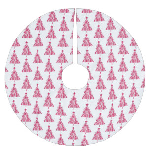Roze kerstboom kerstboom rok
