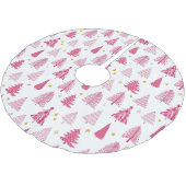 Roze kerstboom kerstboom rok (Gekanteld)