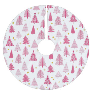 Roze kerstboom kerstboom rok