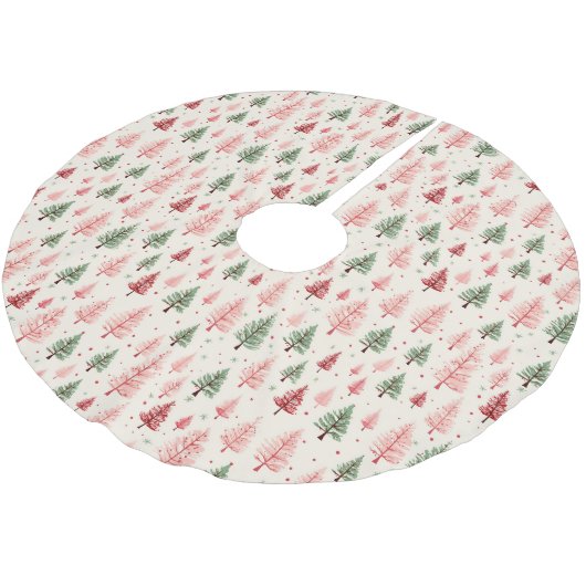 roze kerstboom rok (Gekanteld)