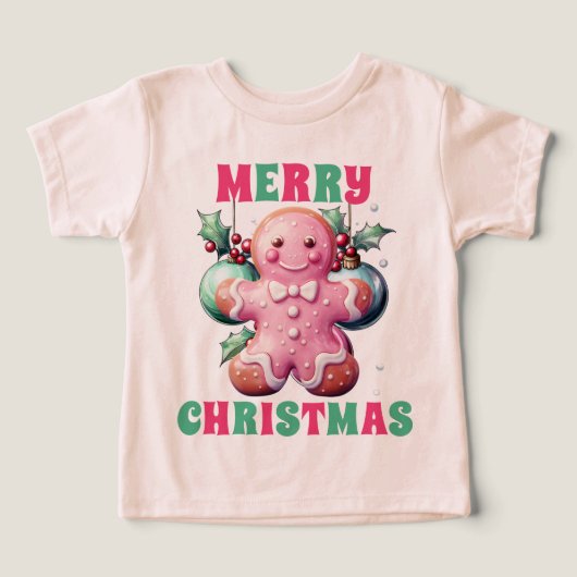 Roze kerstbrood (Design voorkant)