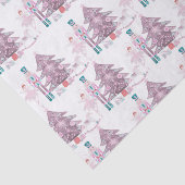 Roze kerstcadeautjes voor de Nutnesskraker Tissuepapier (Detail)