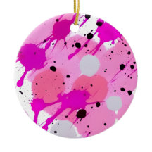 Roze Kerstdecoratie - Roze Ornament