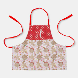 Roze kerstkoekjes Schort, klein Schort