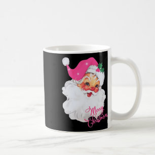  Roze Kerstman Vrolijke Kerstpyjama X Koffiemok