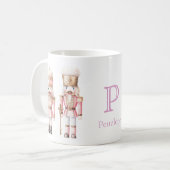 Roze kerstmis met de Nutnesskraker Koffiemok (Voorkant links)