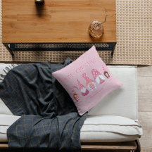 Roze Kerstmis Vijf Gnomen aangepaste Familie