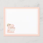 Roze keukenstandaard mengapparaat (Achterkant)