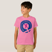 Roze kinder t-shirt (Voorkant volledig)