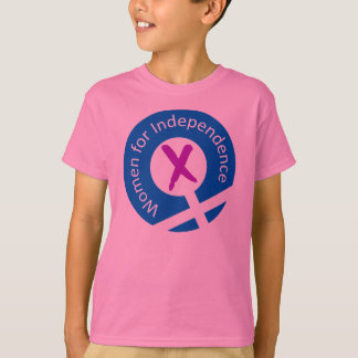 Roze kinder t-shirt