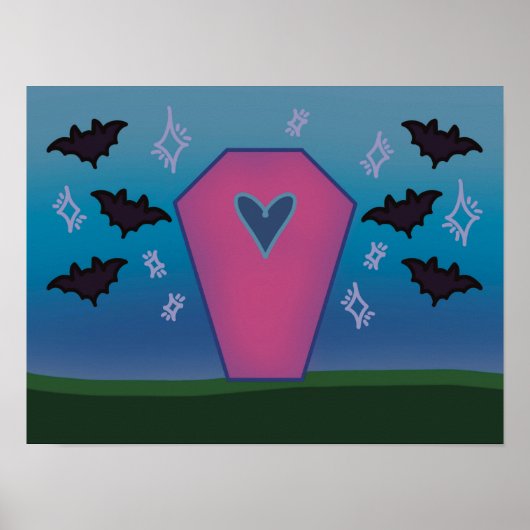 Roze Kist Poster (Voorkant)