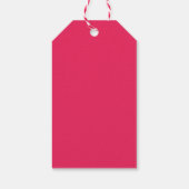 Roze kitten dank je cadeaulabel (Achterkant)