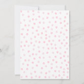 Roze Kitty Cat Verjaardag Kaart (Achterkant)