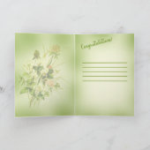 Roze klap Happy Moederdag Kaart (Binnen)