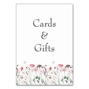 Roze Klaproos Weide Kaarten & Cadeaus Bord