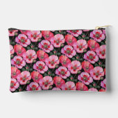 Roze klaprozen etui (Achterkant)