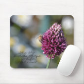 Roze klaver muismat (Met muis)