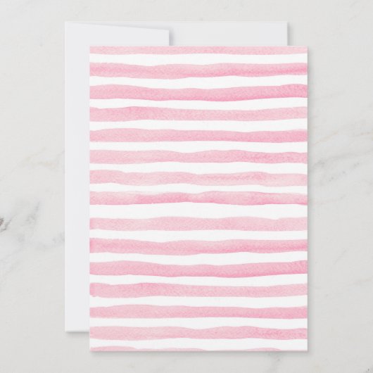 Roze kleine pompoen Herfst Birthday Uitnodiging (Achterkant)