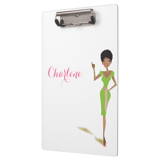  roze klembord (Links)