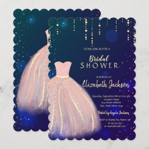 Roze klep, blauw Vrijgezellenfeest Kaart