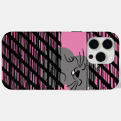 Roze kleur Case-Mate iPhone case (Achterkant (horizontaal))