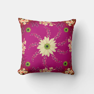 Roze kleur mooi kussen